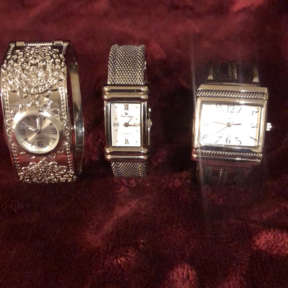 THREE Premier Designs Bangle Watches